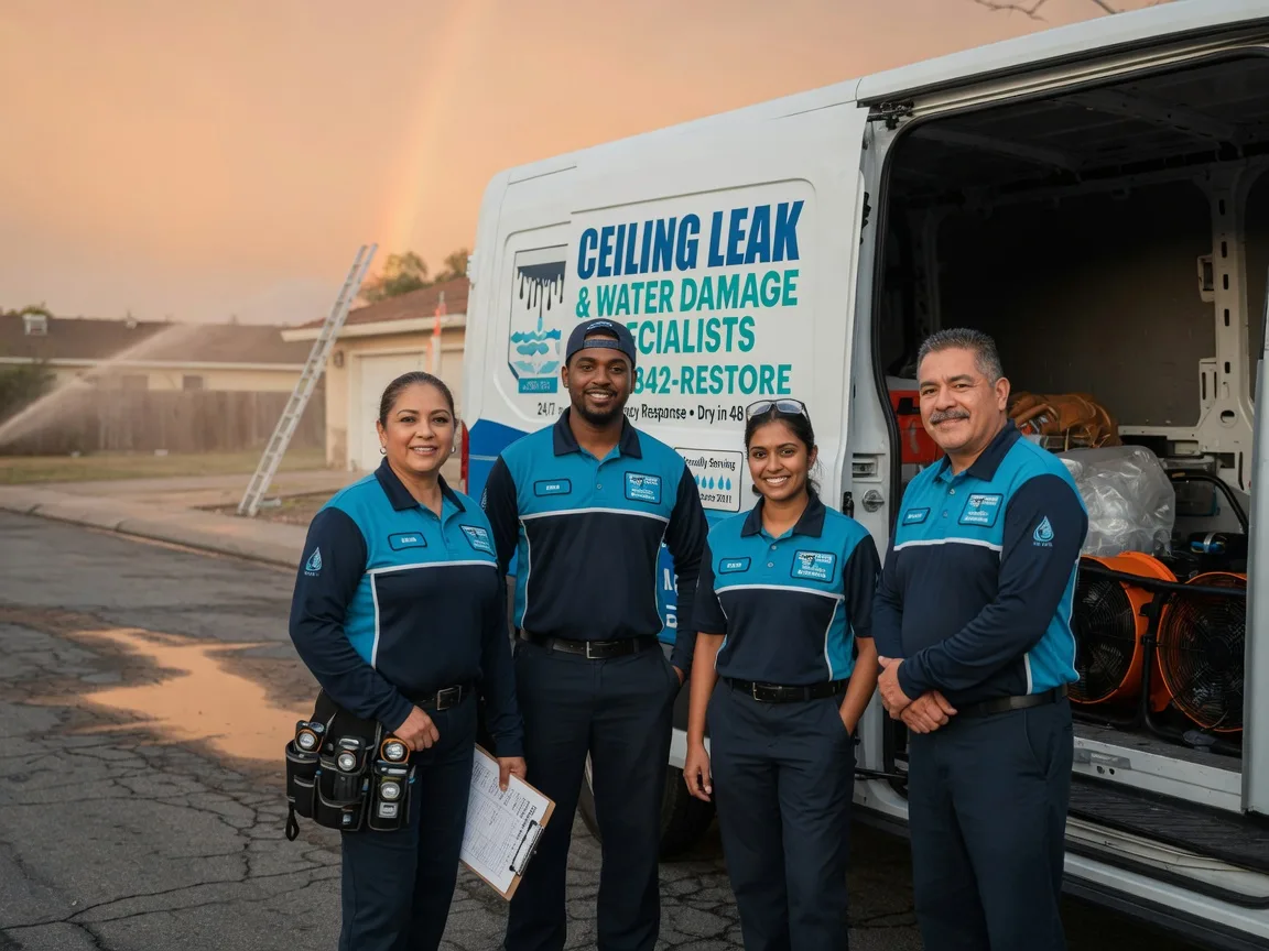 Ceiling Leak Cleanup company in South Walpole, MA